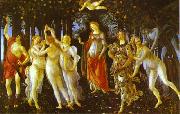 Sandro Botticelli Primavera oil on canvas